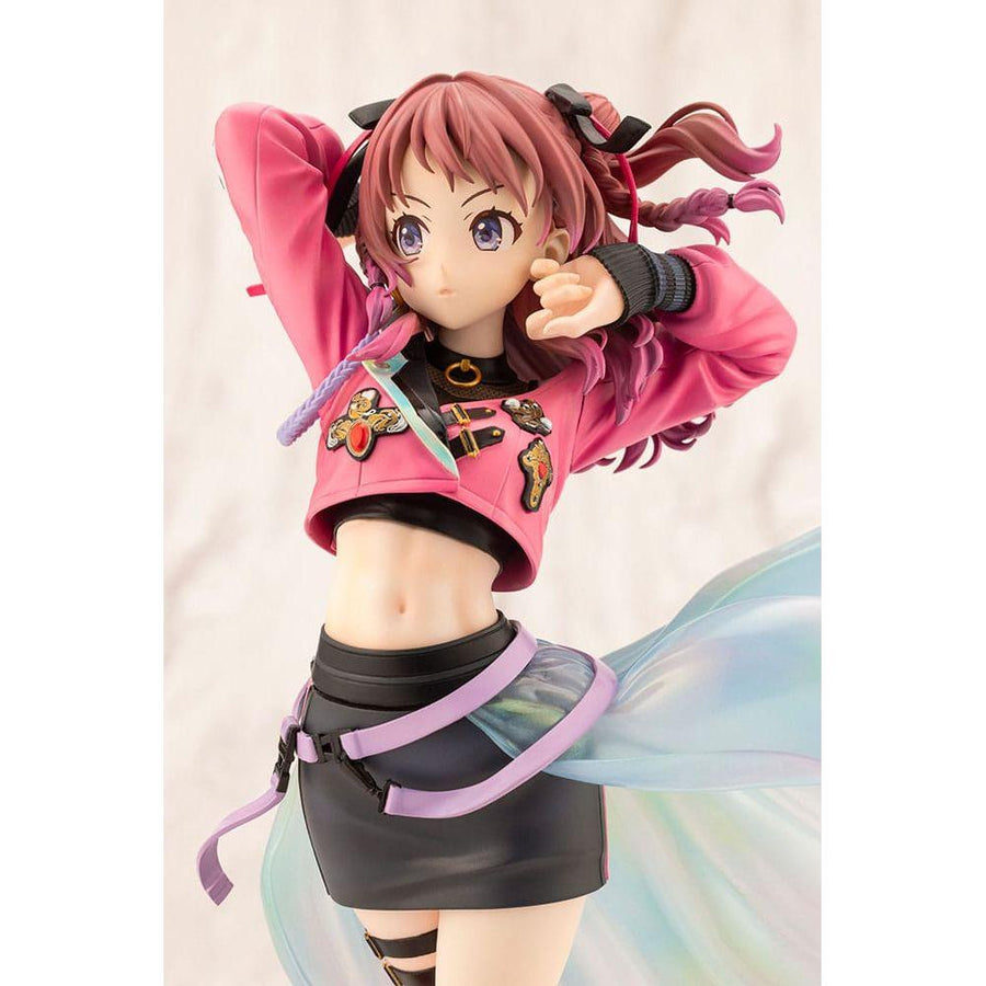 The Idolmaster Gakuen PVC Statue 1/7 Saki Hanami Fighting My Way 24 cm - The Happy Toy Store