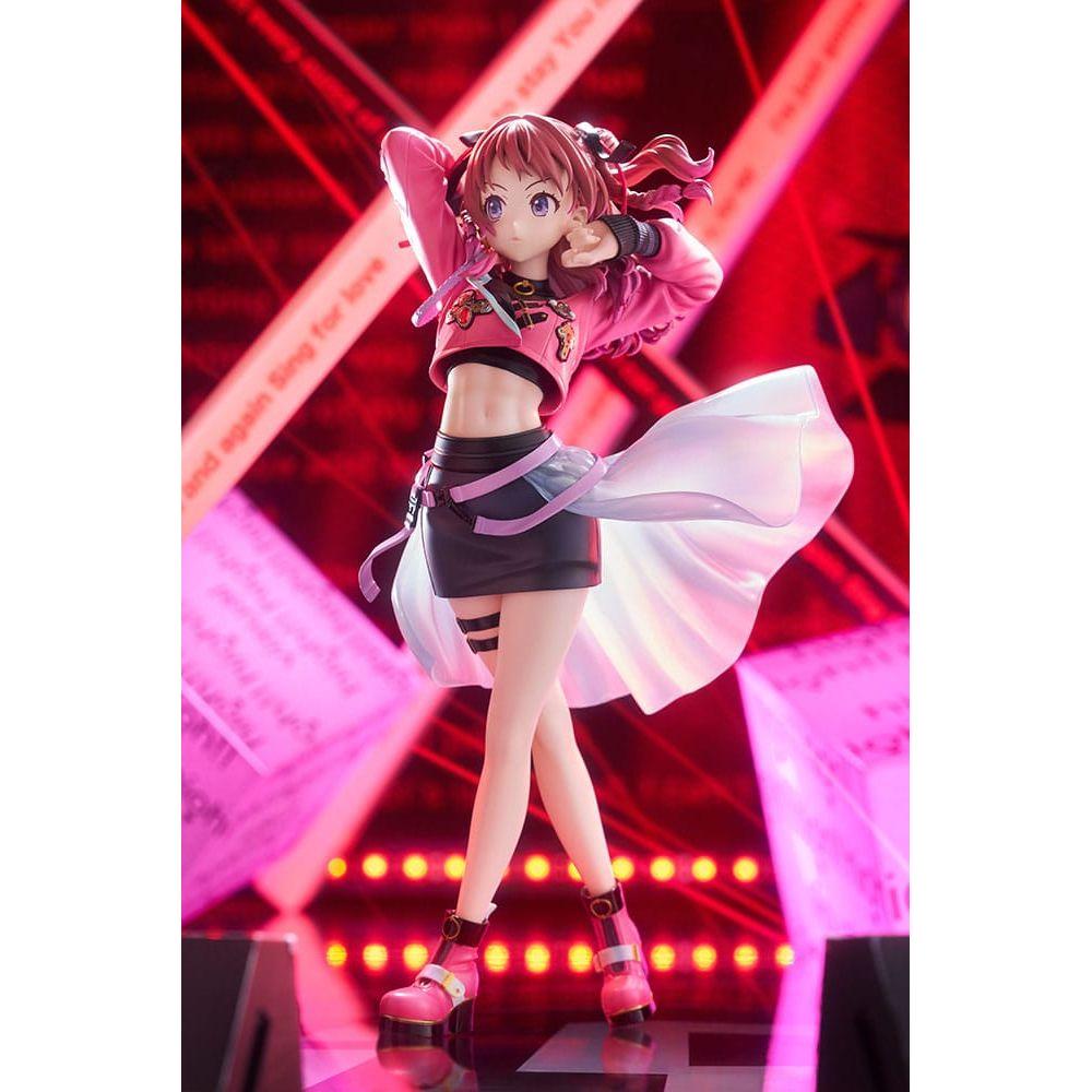 The Idolmaster Gakuen PVC Statue 1/7 Saki Hanami Fighting My Way 24 cm - The Happy Toy Store