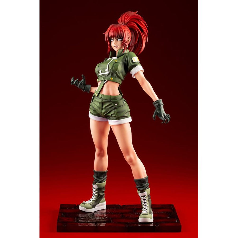 The King of Fighters '97 Bishoujo PVC Statue 1/7 Orochi Leona 23 cm - The Happy Toy Store