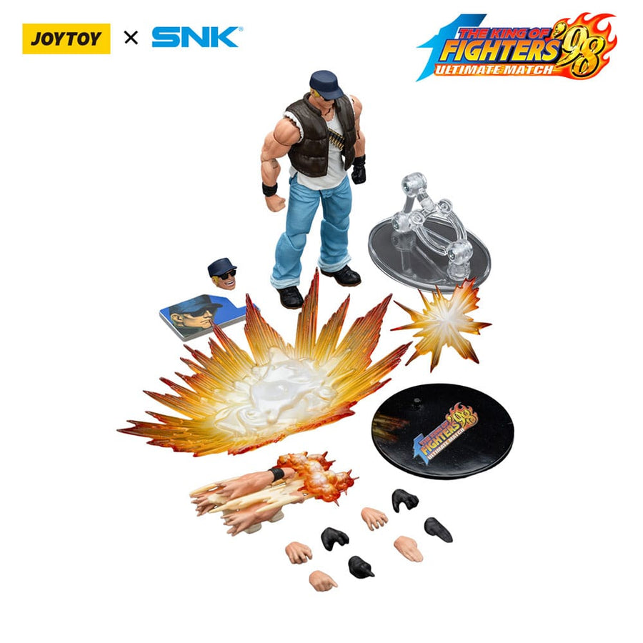 The King Of Fighters '98 Action Figure Hero Team Clark Still 12 cm - The Happy Toy Store