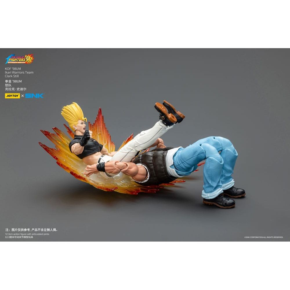 The King Of Fighters '98 Action Figure Hero Team Clark Still 12 cm - The Happy Toy Store