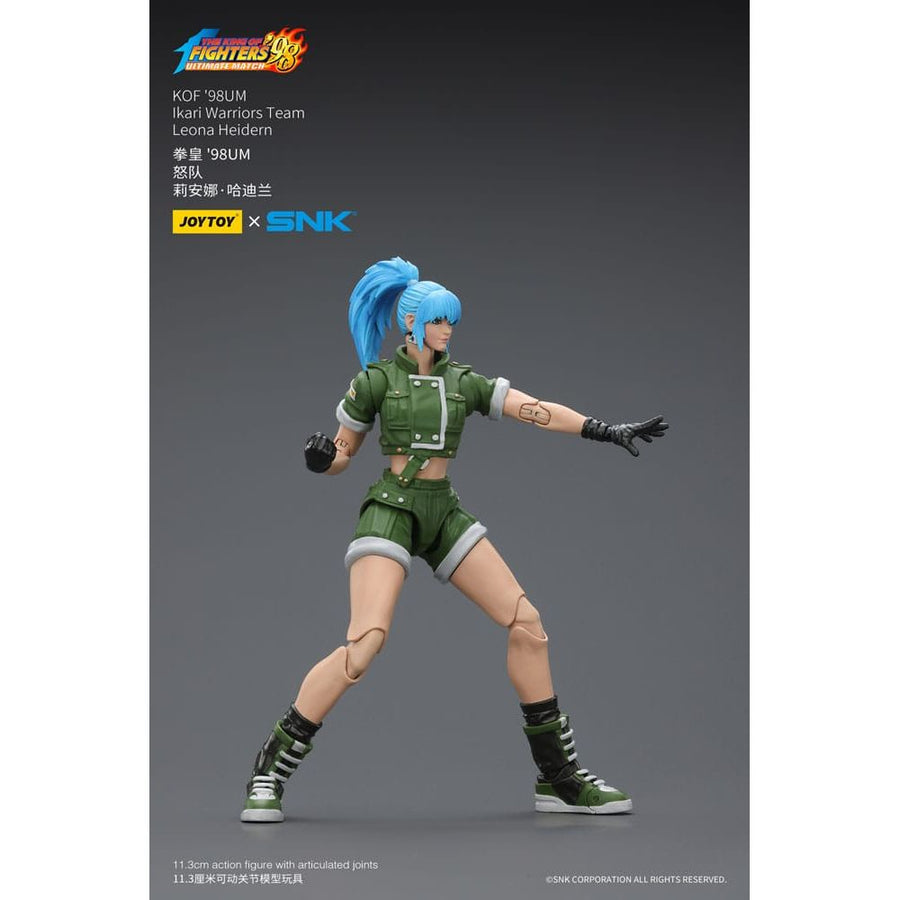 The King Of Fighters '98 Action Figure Hero Team Leona Heidern 11 cm - The Happy Toy Store