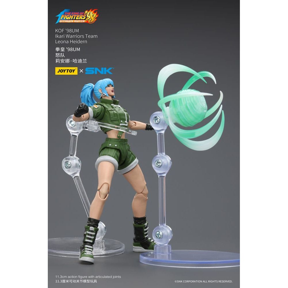 The King Of Fighters '98 Action Figure Hero Team Leona Heidern 11 cm - The Happy Toy Store