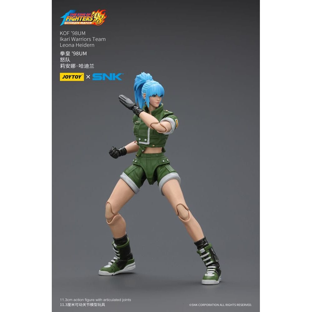 The King Of Fighters '98 Action Figure Hero Team Leona Heidern 11 cm - The Happy Toy Store