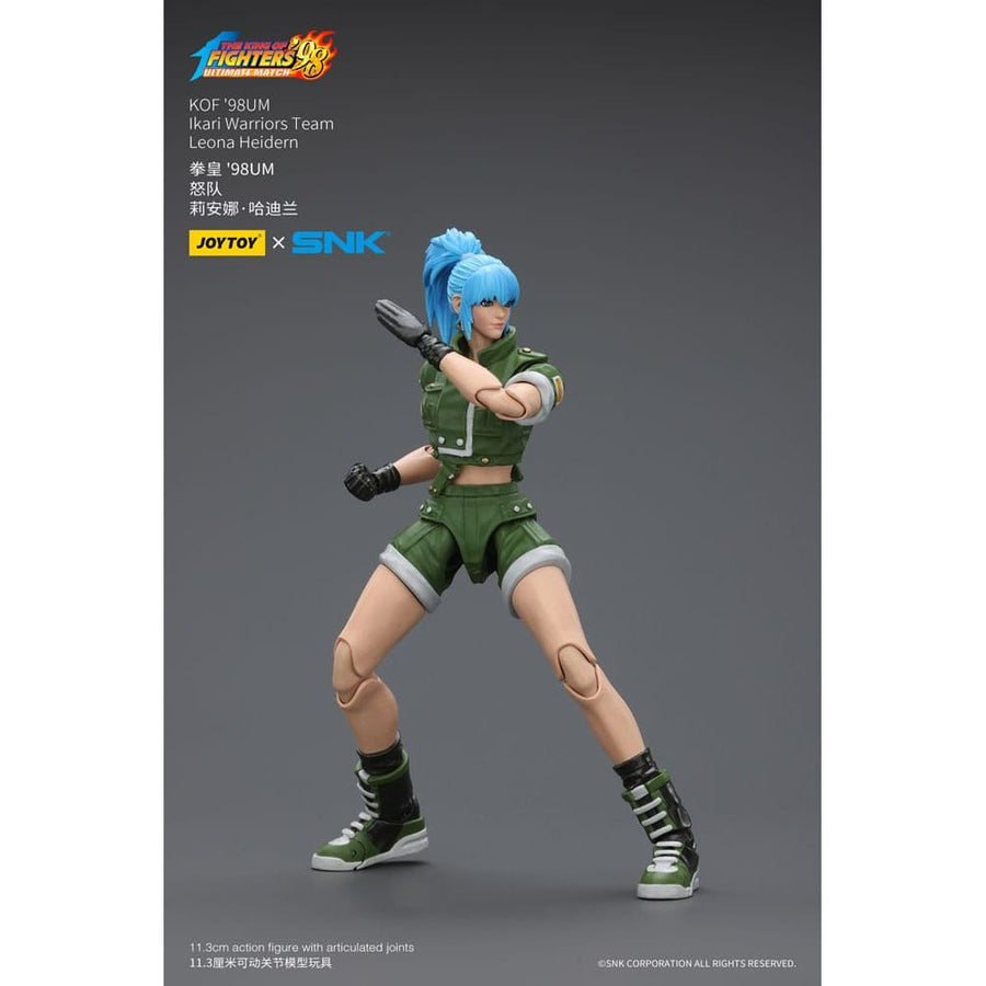 The King Of Fighters '98 Action Figure Hero Team Leona Heidern 11 cm - The Happy Toy Store