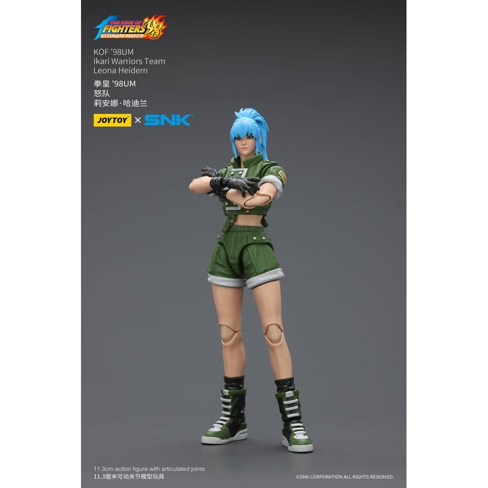 The King Of Fighters '98 Action Figure Hero Team Leona Heidern 11 cm - The Happy Toy Store