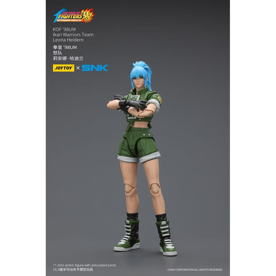 The King Of Fighters '98 Action Figure Hero Team Leona Heidern 11 cm - The Happy Toy Store