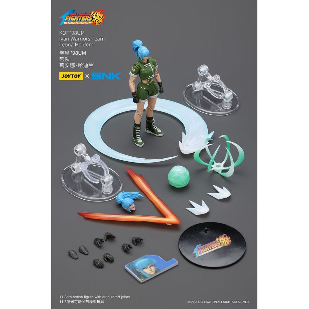 The King Of Fighters '98 Action Figure Hero Team Leona Heidern 11 cm - The Happy Toy Store