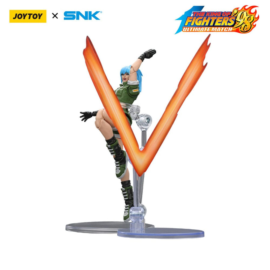The King Of Fighters '98 Action Figure Hero Team Leona Heidern 11 cm - The Happy Toy Store