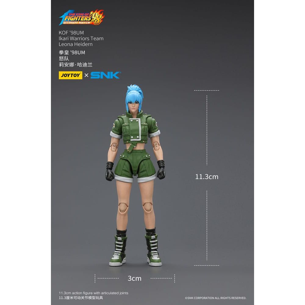 The King Of Fighters '98 Action Figure Hero Team Leona Heidern 11 cm - The Happy Toy Store