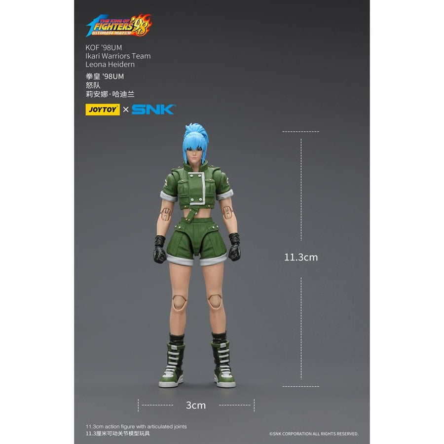 The King Of Fighters '98 Action Figure Hero Team Leona Heidern 11 cm - The Happy Toy Store