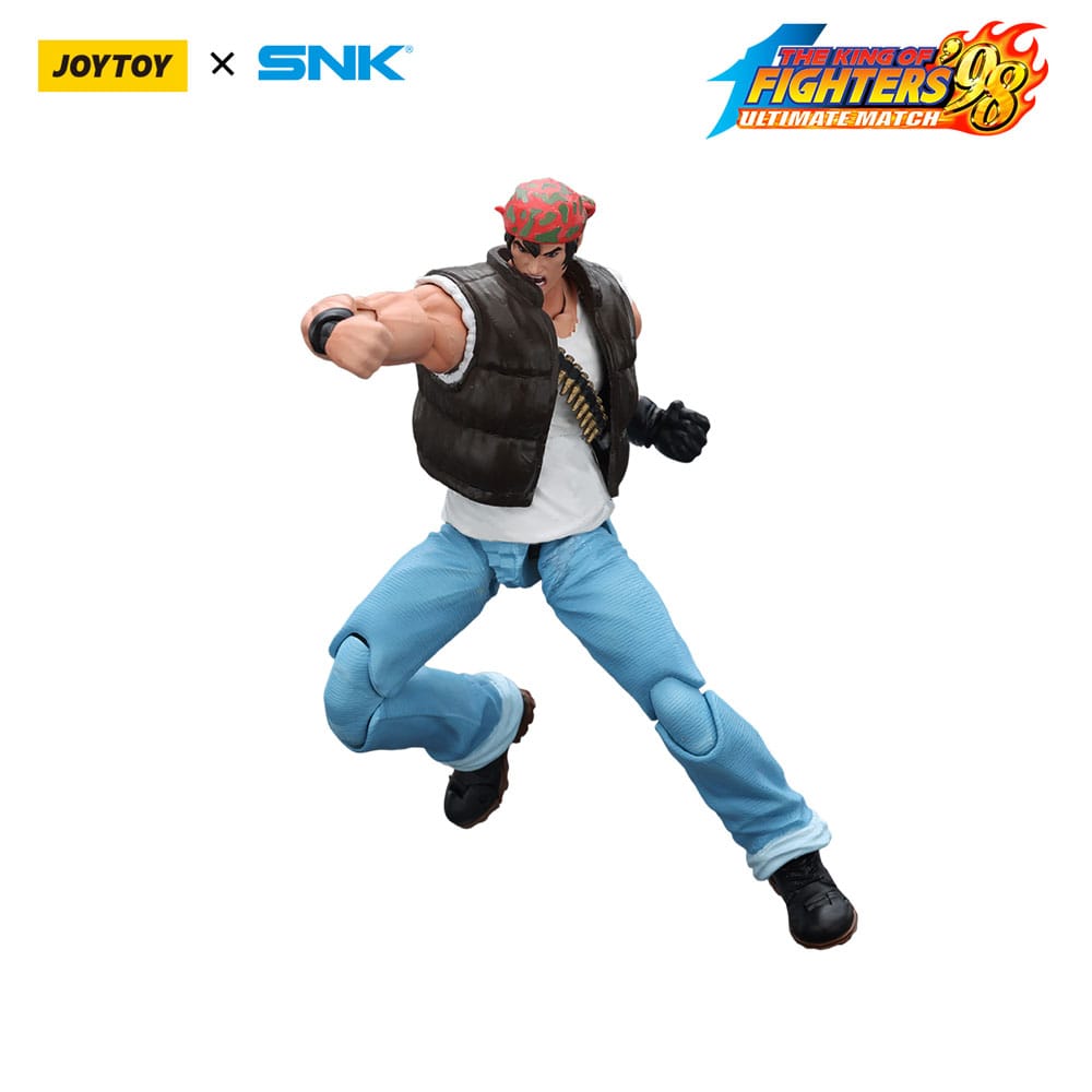 The King Of Fighters '98 Action Figure Hero Team Ralf Jones 12 cm - The Happy Toy Store
