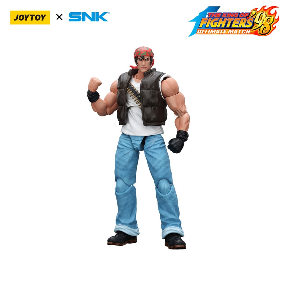 The King Of Fighters '98 Action Figure Hero Team Ralf Jones 12 cm - The Happy Toy Store