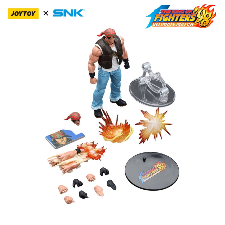 The King Of Fighters '98 Action Figure Hero Team Ralf Jones 12 cm - The Happy Toy Store