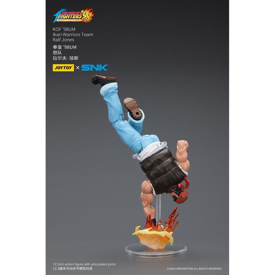 The King Of Fighters '98 Action Figure Hero Team Ralf Jones 12 cm - The Happy Toy Store