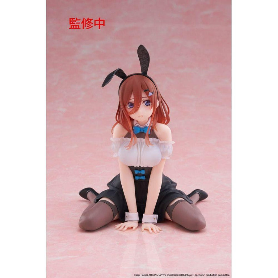 The Quintessential Quintuplets 3 PVC Statue Desktop Cute Figure Miku Nakano (Bunny Ver.) 13 cm - The Happy Toy Store