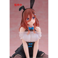 The Quintessential Quintuplets 3 PVC Statue Desktop Cute Figure Miku Nakano (Bunny Ver.) 13 cm - The Happy Toy Store