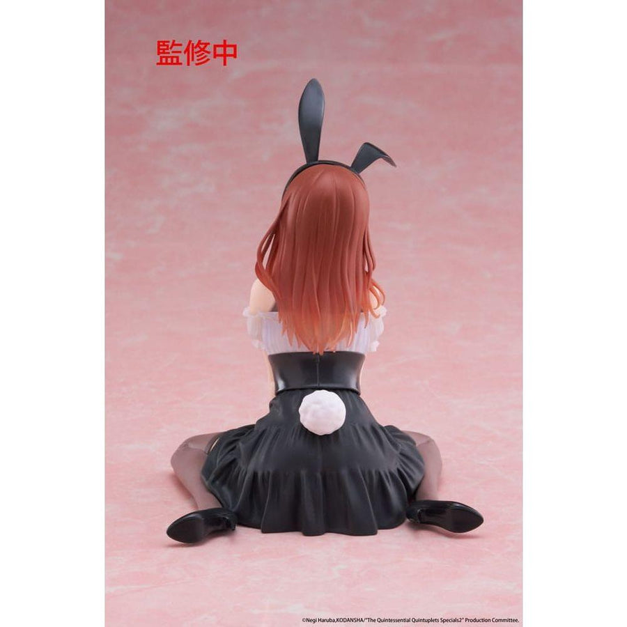The Quintessential Quintuplets 3 PVC Statue Desktop Cute Figure Miku Nakano (Bunny Ver.) 13 cm - The Happy Toy Store