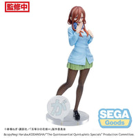 The Quintessential Quintuplets Specials Luminasta PVC Statue Miku Nakano 20 cm - The Happy Toy Store
