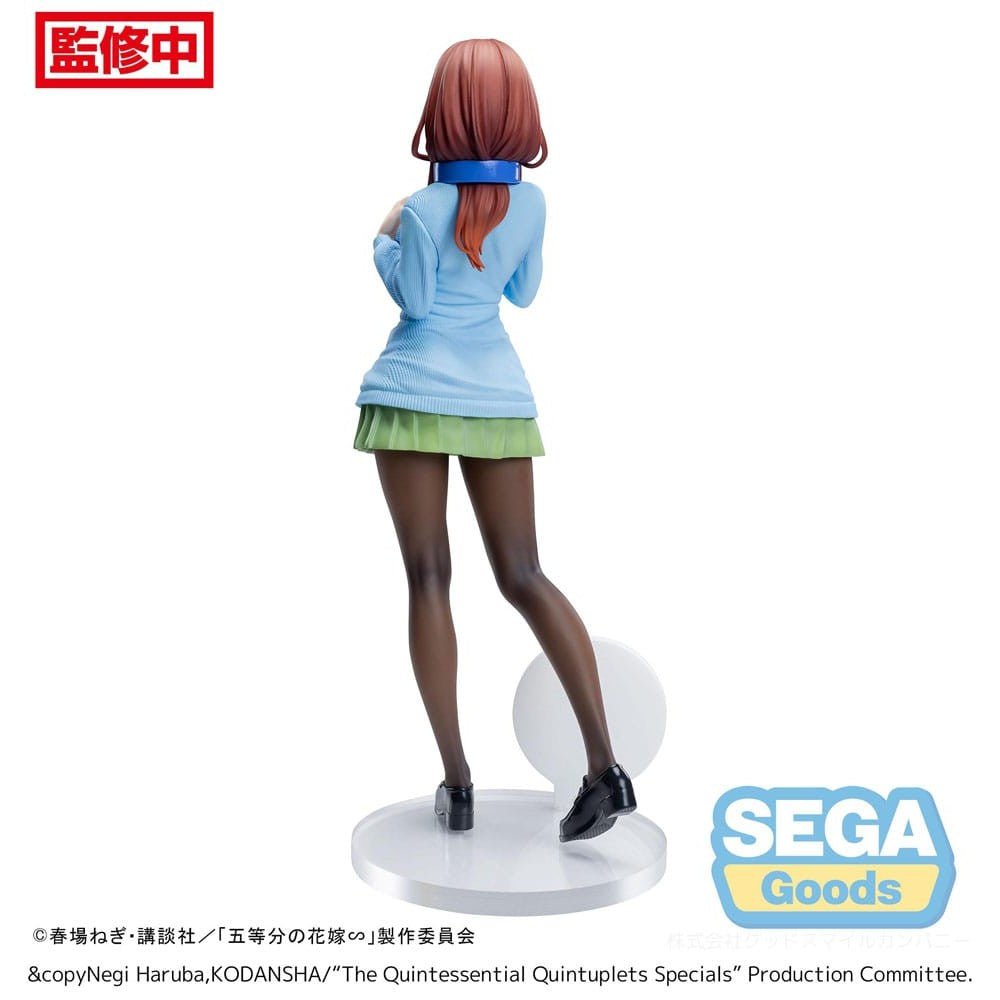 The Quintessential Quintuplets Specials Luminasta PVC Statue Miku Nakano 20 cm - The Happy Toy Store