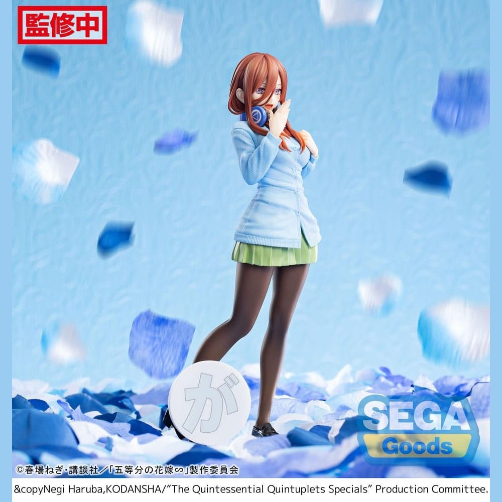 The Quintessential Quintuplets Specials Luminasta PVC Statue Miku Nakano 20 cm - The Happy Toy Store