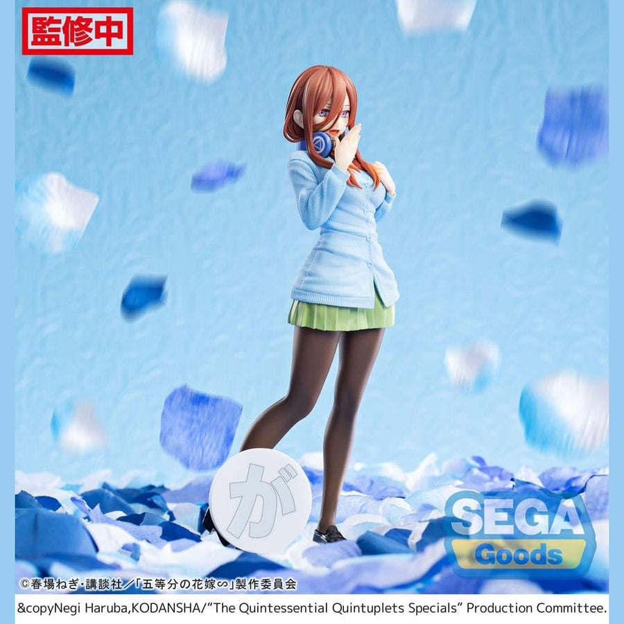 The Quintessential Quintuplets Specials Luminasta PVC Statue Miku Nakano 20 cm - The Happy Toy Store