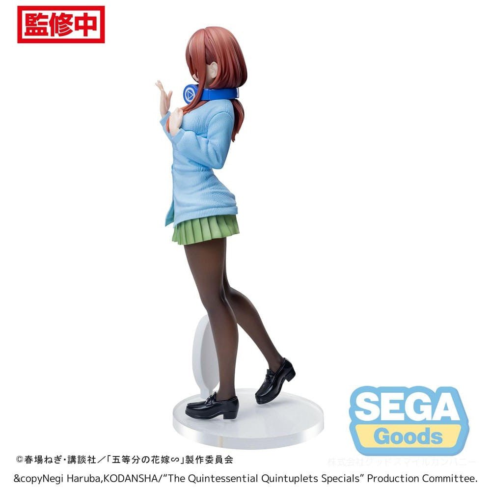 The Quintessential Quintuplets Specials Luminasta PVC Statue Miku Nakano 20 cm - The Happy Toy Store