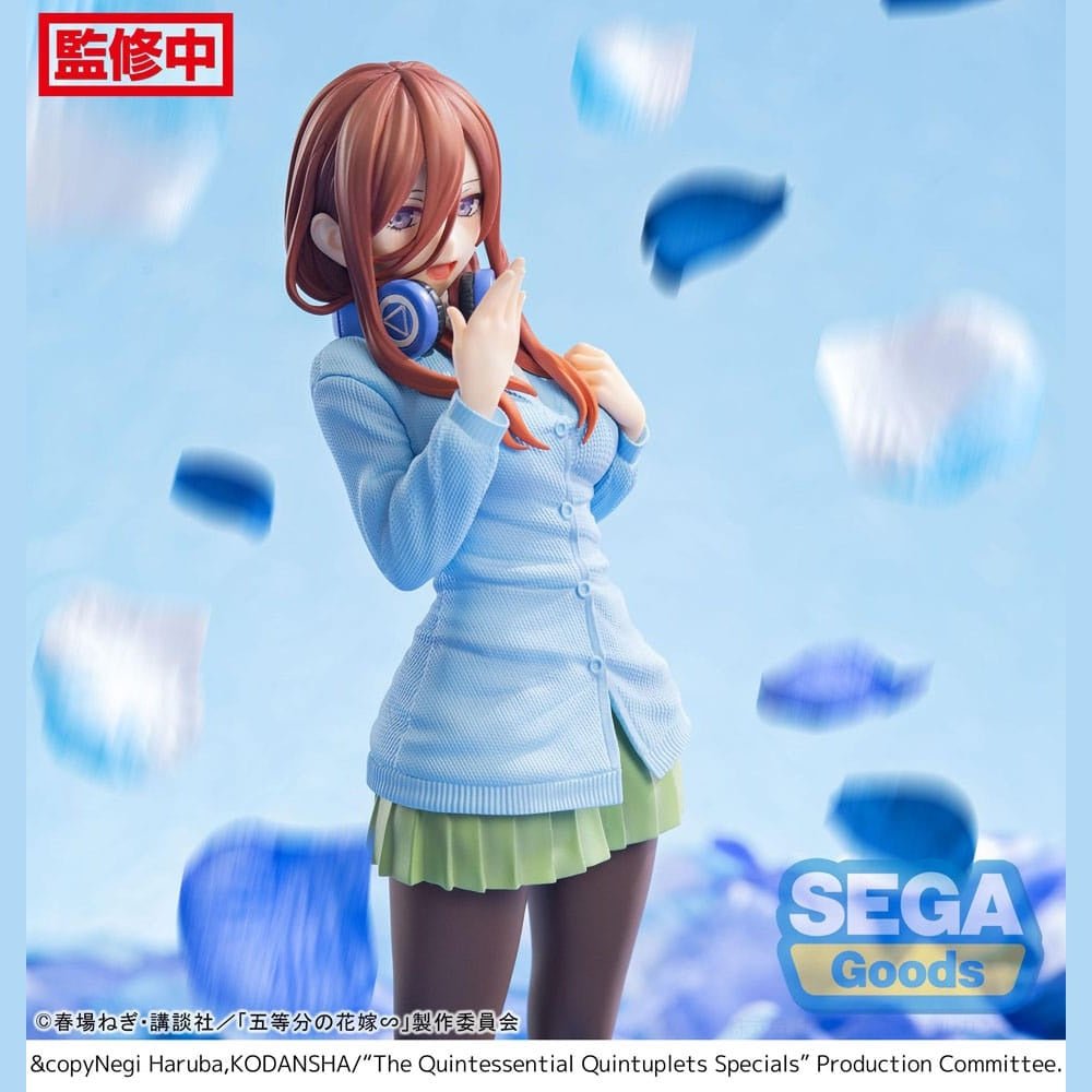 The Quintessential Quintuplets Specials Luminasta PVC Statue Miku Nakano 20 cm - The Happy Toy Store
