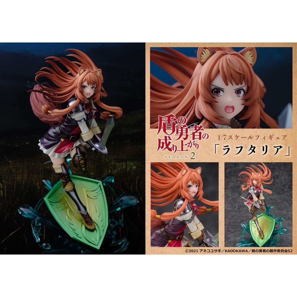The Rising of the Shield Hero PVC Statue 1/7 Raphtalia 27 cm - The Happy Toy Store
