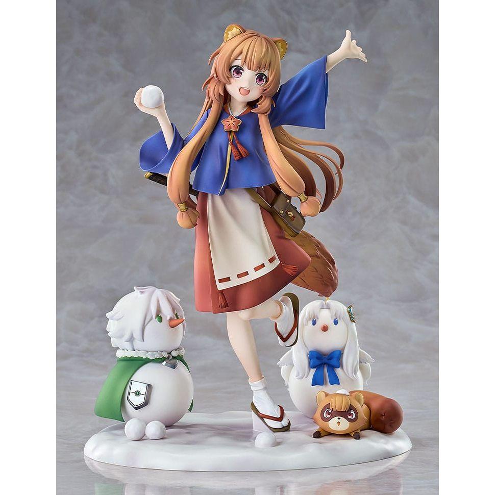 The Rising of the Shield Hero PVC Statue 1/7 Raphtalia: Snow Play Ver. 20 cm - The Happy Toy Store