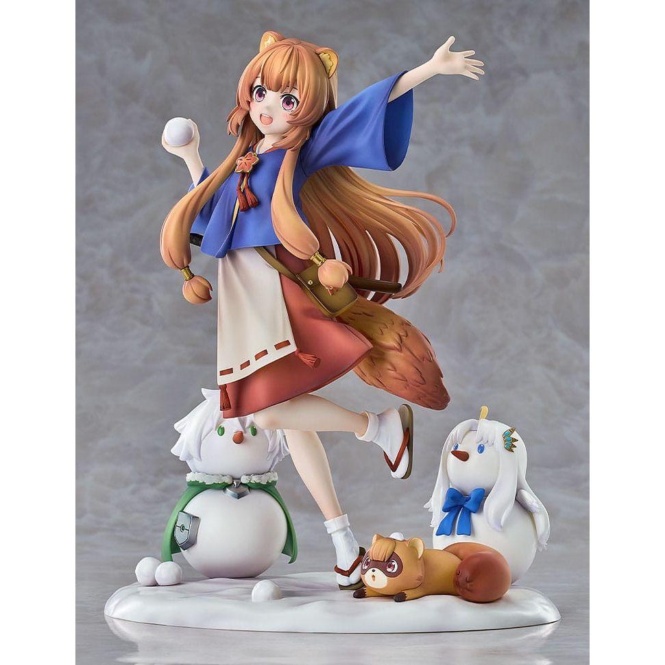 The Rising of the Shield Hero PVC Statue 1/7 Raphtalia: Snow Play Ver. 20 cm - The Happy Toy Store