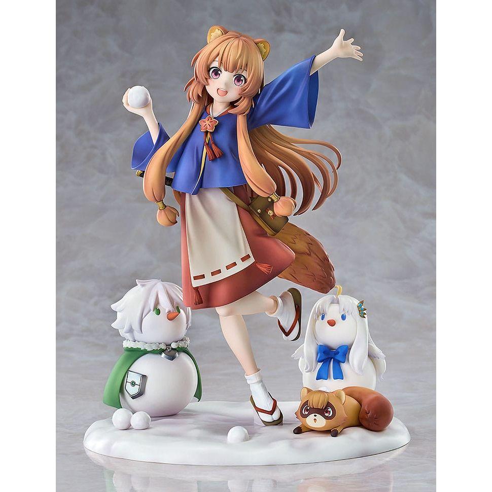 The Rising of the Shield Hero PVC Statue 1/7 Raphtalia: Snow Play Ver. 20 cm - The Happy Toy Store