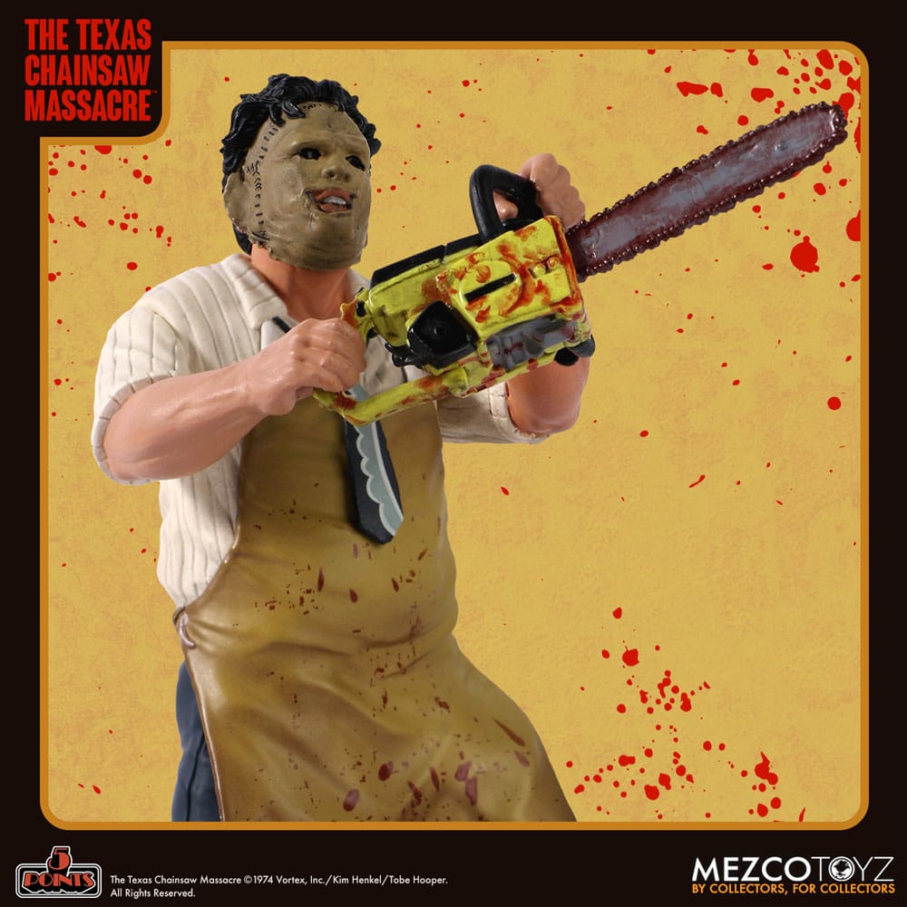 The Texas Chain Saw Massacre (1974) 5 Points Action Figure Leatherface 10 cm - The Happy Toy Store