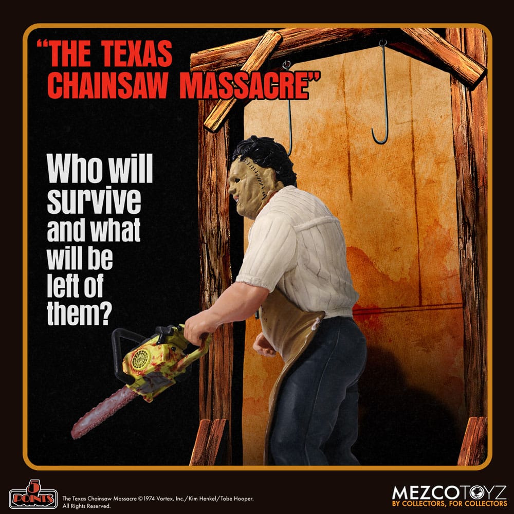 The Texas Chain Saw Massacre (1974) 5 Points Action Figure Leatherface 10 cm - The Happy Toy Store