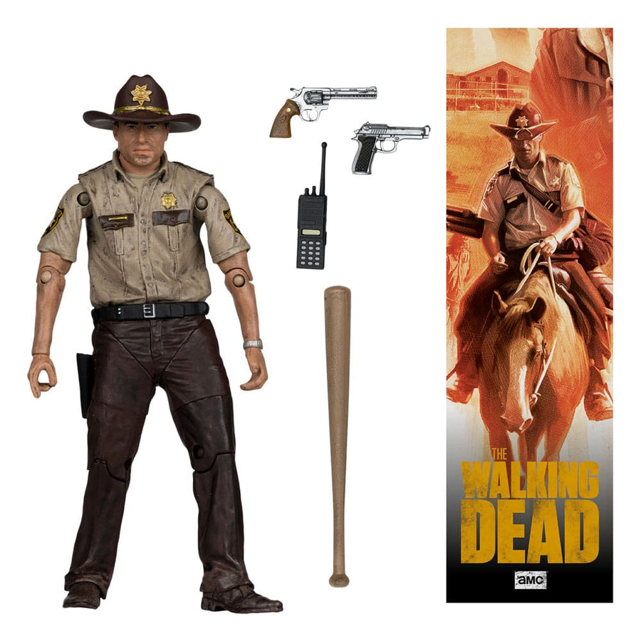 The Walking Dead Action Figure Rick Grimes (Season 1) 15 cm - The Happy Toy Store