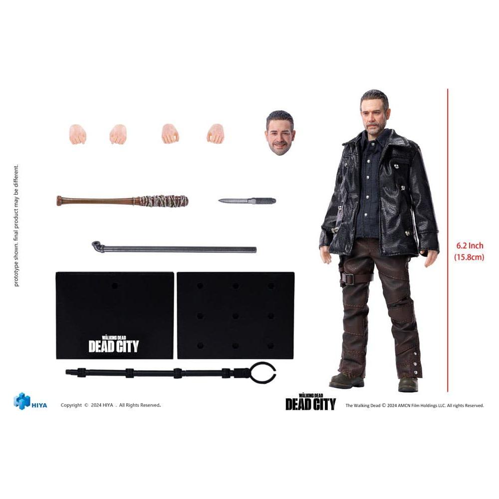 The Walking Dead: Dead City Exquisite Super Series Action Figure 1/12 Negan 16 cm - The Happy Toy Store