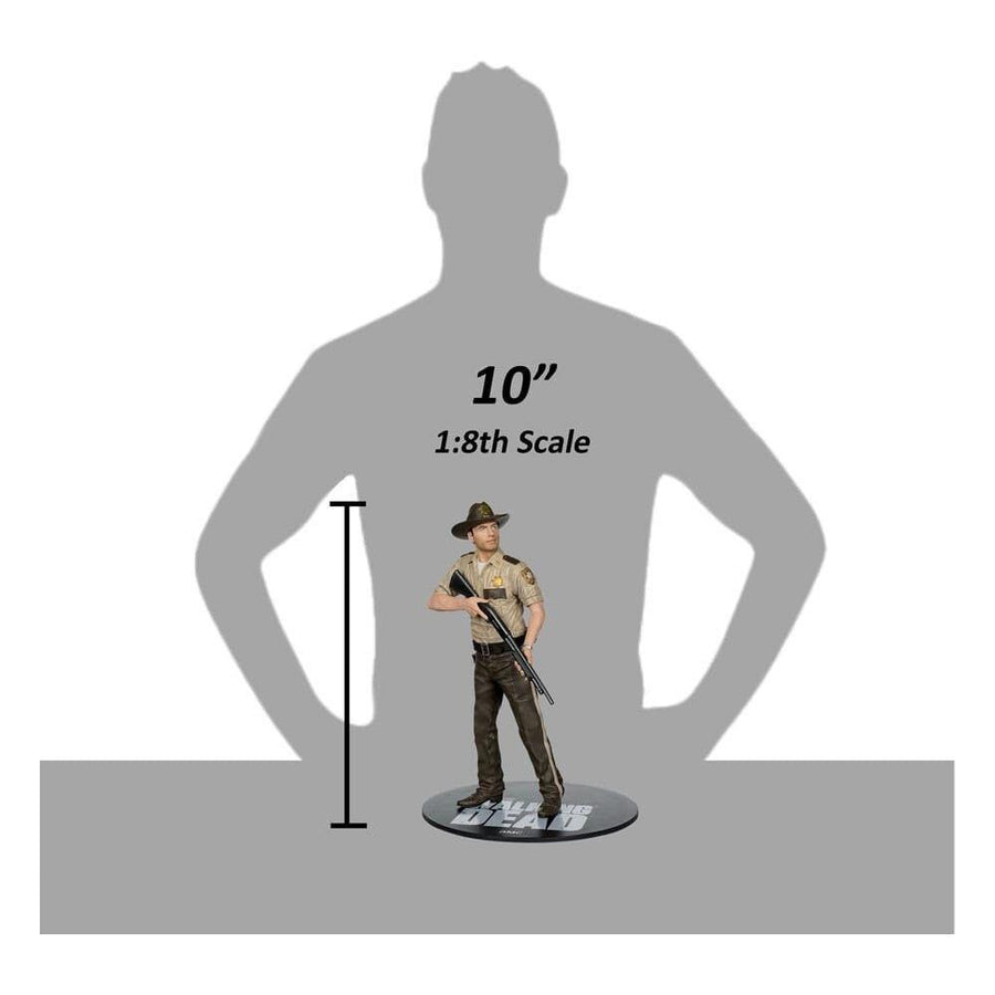 The Walking Dead PVC Statue 1/8 Rick Grimes 25 cm - The Happy Toy Store
