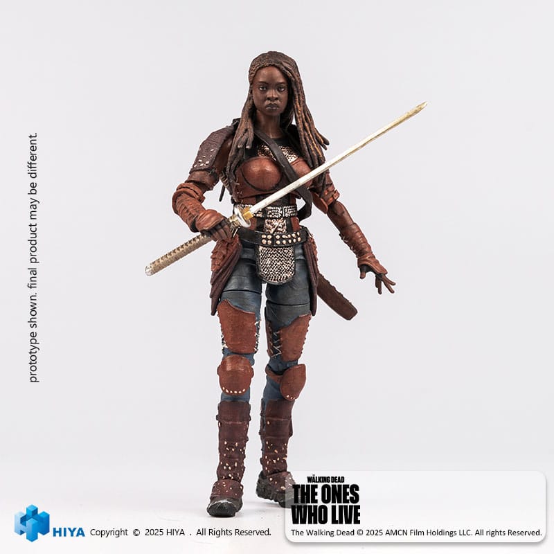 The Walking Dead: The Ones Who Lived Exquisite Mini Action Figure 1/18 Michonne 10 cm - The Happy Toy Store