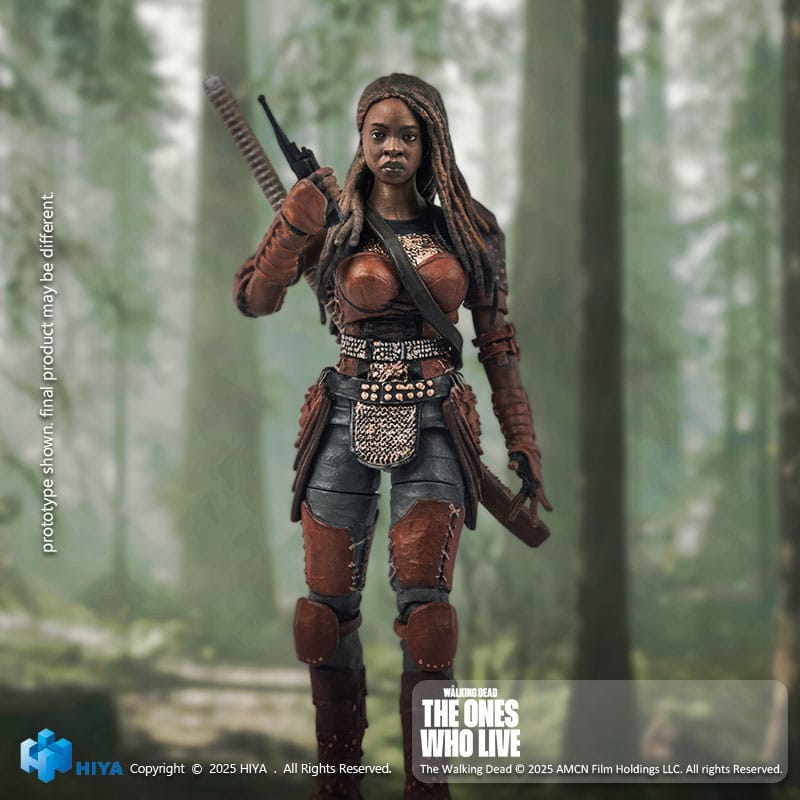 The Walking Dead: The Ones Who Lived Exquisite Mini Action Figure 1/18 Michonne 10 cm - The Happy Toy Store