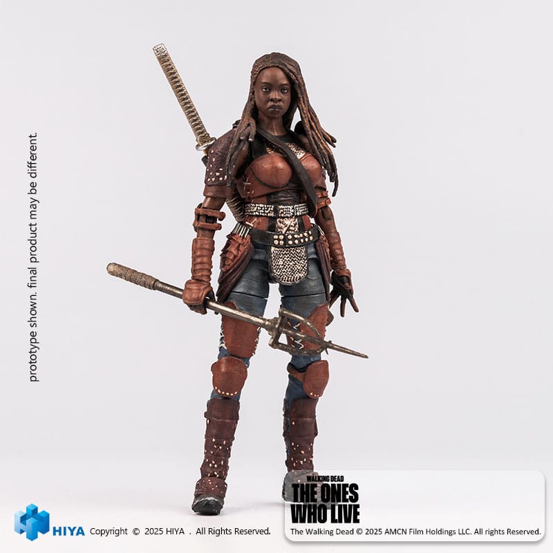 The Walking Dead: The Ones Who Lived Exquisite Mini Action Figure 1/18 Michonne 10 cm - The Happy Toy Store