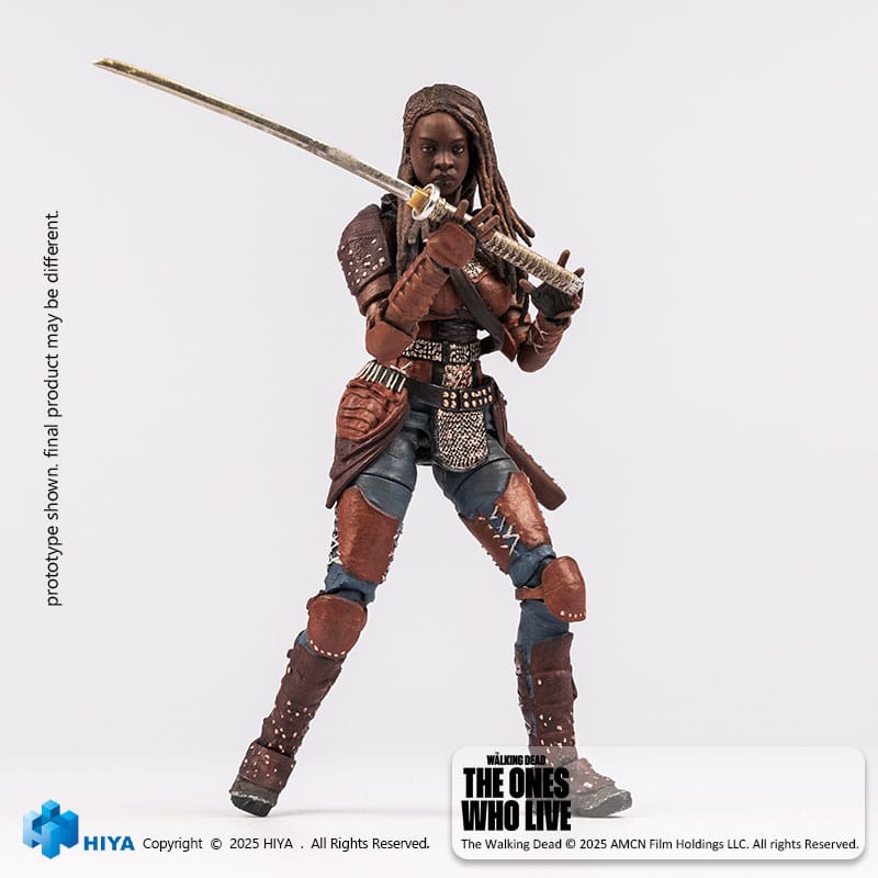 The Walking Dead: The Ones Who Lived Exquisite Mini Action Figure 1/18 Michonne 10 cm - The Happy Toy Store