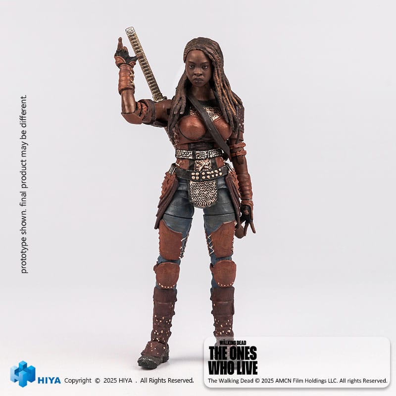 The Walking Dead: The Ones Who Lived Exquisite Mini Action Figure 1/18 Michonne 10 cm - The Happy Toy Store