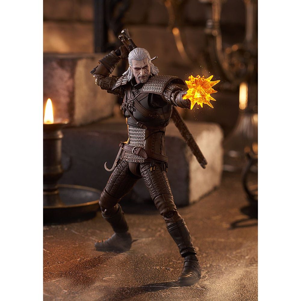 The Witcher 3: Wild Hunt Figma Action Figure Geralt 16 cm - The Happy Toy Store