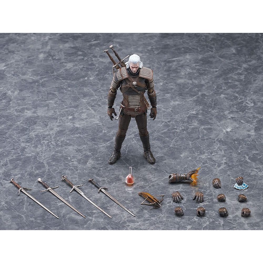 The Witcher 3: Wild Hunt Figma Action Figure Geralt 16 cm - The Happy Toy Store