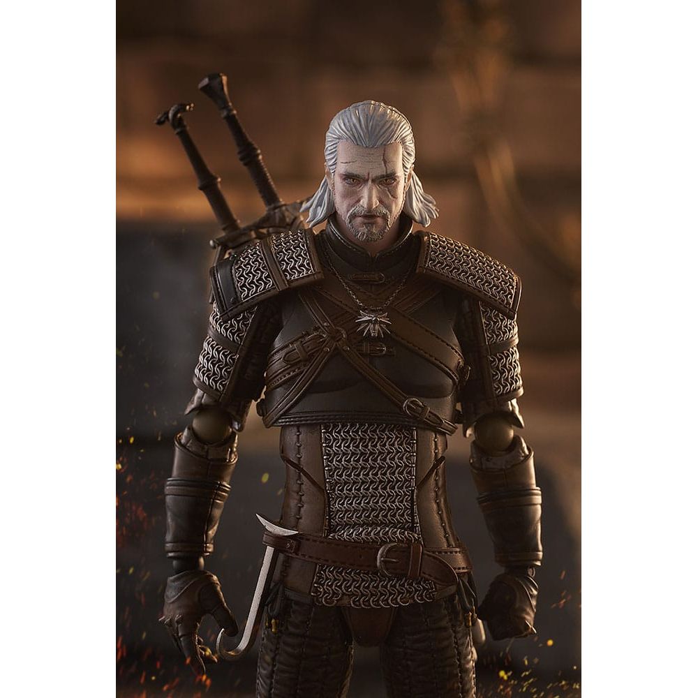 The Witcher 3: Wild Hunt Figma Action Figure Geralt 16 cm - The Happy Toy Store