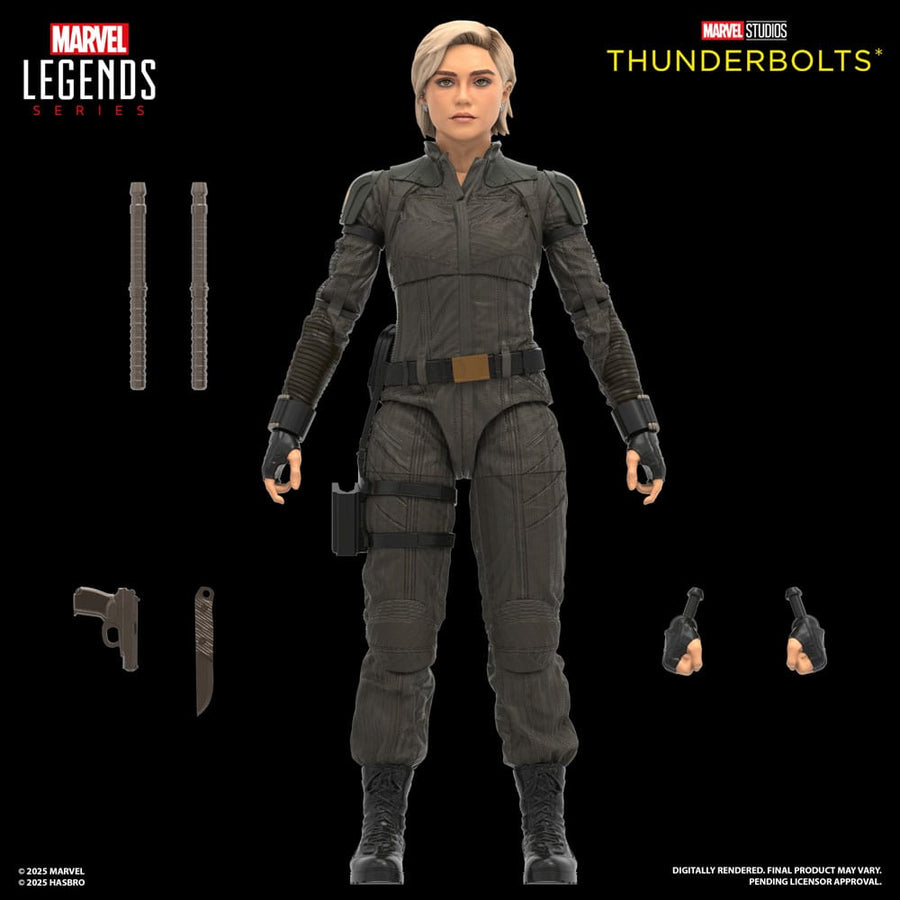 Thunderbolts Marvel Legends Action Figure 2 - Pack Yelena Belova & Red Guardian 15 cm - The Happy Toy Store