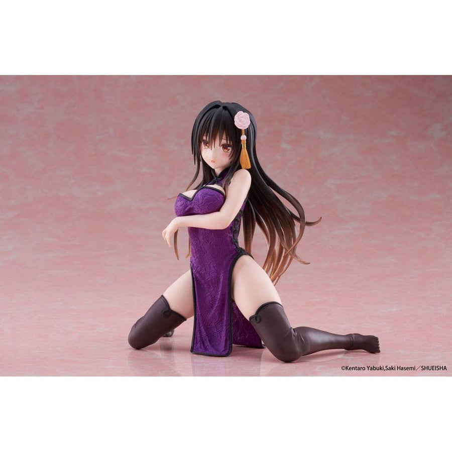 To Love Ru Darkness Desktop Cute PVC Statue Yui Kotegawa (Chinese Dress Ver.) 13 cm - The Happy Toy Store