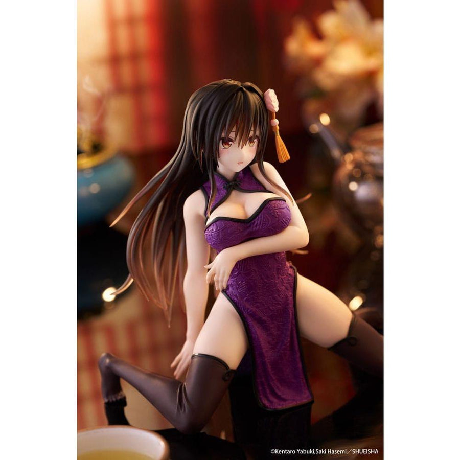 To Love Ru Darkness Desktop Cute PVC Statue Yui Kotegawa (Chinese Dress Ver.) 13 cm - The Happy Toy Store