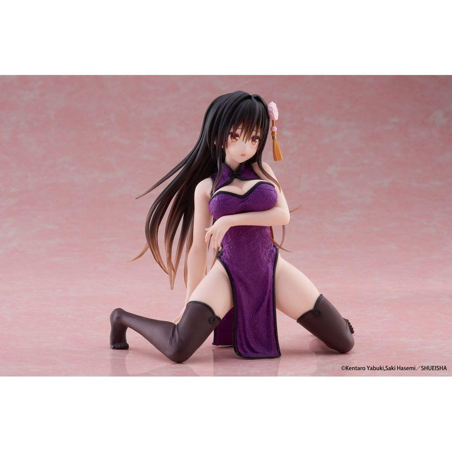 To Love Ru Darkness Desktop Cute PVC Statue Yui Kotegawa (Chinese Dress Ver.) 13 cm - The Happy Toy Store