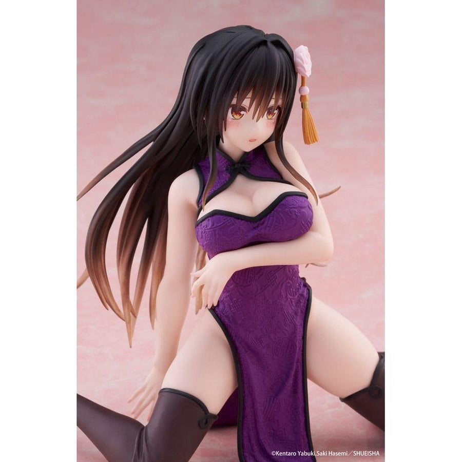 To Love Ru Darkness Desktop Cute PVC Statue Yui Kotegawa (Chinese Dress Ver.) 13 cm - The Happy Toy Store